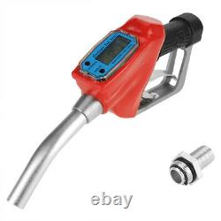 Fuel Gasoline Diesel Petrol Oil Delivery Gun Nozzle Dispenser&Digital Flow Meter