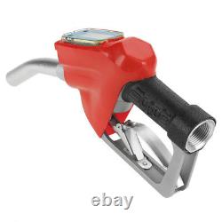 Fuel Gasoline Diesel Petrol Oil Delivery Gun Nozzle Dispenser&Digital Flow Meter