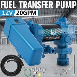 Fuel Transfer Pump DC12 Volt 20 GPM Diesel Gas Gasoline Kerosene High Quality