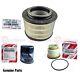 GENUINE Toyota Hilux 2005-On 1KD 2KD Diesel Fuel Oil Air Filter Kit