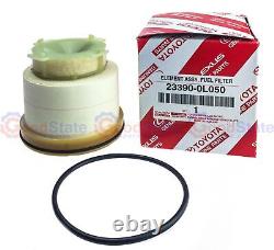 GENUINE Toyota Hilux 2005-On 1KD 2KD Diesel Fuel Oil Air Filter Kit