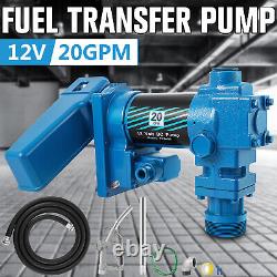High Quality Fuel Transfer Pump 12 Volt 20 GPM Diesel Gas Gasoline Kerosene