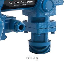 High Quality Fuel Transfer Pump 12 Volt 20 GPM Diesel Gas Gasoline Kerosene