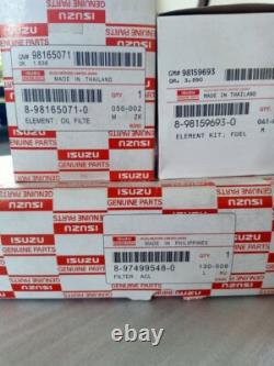 ISUZU DMAX MUX 2020-23 Diesel 3.0L Genuine Service Kit /Air Oil Fuel Filters