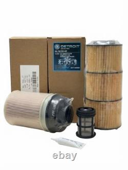 Kit Detroit Diesel Fuel Filter Dde A4700903151 + Oil Filter Dd15 A4711800209