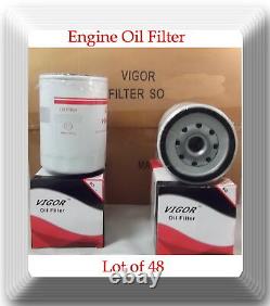Lot of 48 Engine Oil Filter SO4631 FitsChevrolet GMC Hummer Isuzu Gas & Diesel