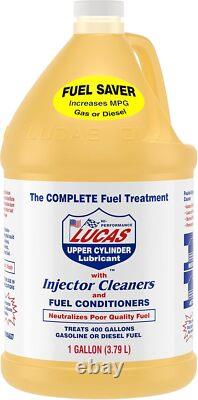 Lucas Oil 10013 1 Gallon Upper Cylinder Lubricant Fuel Treatment (4 PACK)