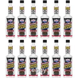 Lucas Oil 10872 Diesel Deep Clean Fuel System Cleaner, 12-Pack
