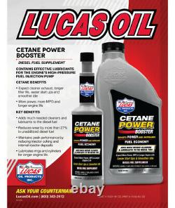 Lucas Oil 11032 Diesel Fuel Cetane Power Booster 6 Bottles 64 oz