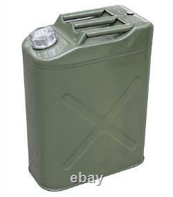 Metal Jerry Can 5 Gallon 20 L Fuel Tank Petrol Diesel Can for Spare Oil Storage