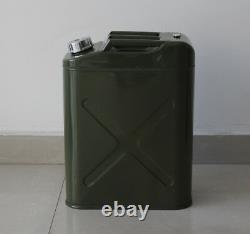 Metal Jerry Can 5 Gallon 20 L Fuel Tank Petrol Diesel Can for Spare Oil Storage