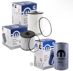 Mopar Diesel Fuel and Oil Filter Set Of 2019-2021 Ram 2500 3500 4500 5500 6.7L