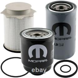 Mopar Oil Fuel Filter Kit for 2013-18 RAM 2500 3500 4500 5500 6.7L DIESEL