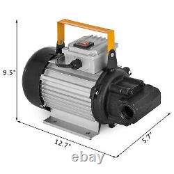 Motor Oil Pump 750w 18.5 Gpm Lubricating Diesel Fuel 29 PSI 110V 3350 RPM