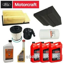 Motorcraft Total Air/Fuel/Oil Service Kit & Additives For 11-16 6.7L Powerstroke