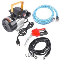 New 110V 16GPM AC Diesel Kerosene Oil Fuel Transfer Pump Electric Self-Priming