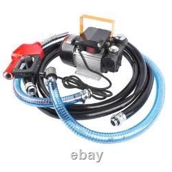 New 110V 16GPM AC Diesel Kerosene Oil Fuel Transfer Pump Electric Self-Priming