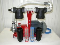 New Dual Cleanable Strainer/Filter System, Hydraulic Oil, Diesel, Fuel Oil, Bulk, USA