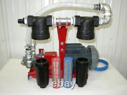 New Dual Cleanable Strainer System, Hydraulic Oil, Diesel, Fuel Oil, Bulk, USA