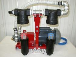 New Dual Cleanable Strainer System, Hydraulic Oil, Diesel, Fuel Oil, Bulk, USA