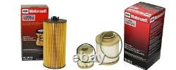 New Motorcraft Ford F Series Powerstroke 6.0L Turbo Diesel 1 Fuel + Oil Filter