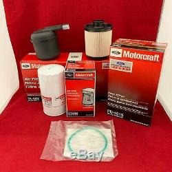 New OEM Motorcraft Air Oil Fuel Filter Kit 11-16 6.7L Powerstroke Turbo Diesel