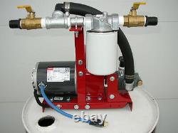 New Waste/Fuel Oil Transfer Pump, Biodiesel, WVO, Diesel, 10 GPM, 10 Micron, 1/3 HP