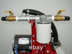 New Waste/Fuel Oil Transfer Pump, Biodiesel, WVO, Diesel, 10 GPM, 10 Micron, 1/3 HP