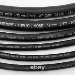 Nitrile Rubber Smooth Fuel Tube Petrol Diesel Oil Line Hose Pipe Tubing Breather