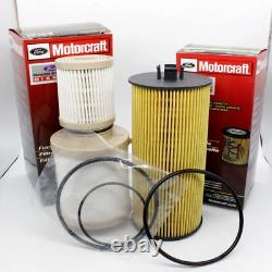 OEM 03-07 6.0L FD4616 FL2016 Motorcraft Powerstroke Diesel Oil & Fuel Filter Kit