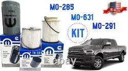 OEM Mopar Diesel Fuel and Oil Filter 19-20 Ram 2500 3500 4500 5500 Factory Set