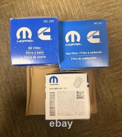 OEM-Mopar Diesel Fuel and Oil Filter for 2019-24 Ram 2500 3500 4500 5500 6.7L