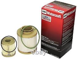 OEM Motorcraft Ford F Series Powerstroke 6.0L Turbo Diesel 1 Fuel + Oil Filter