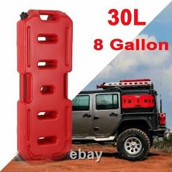 Off Road Oil Gas Fuel Can 8 gallon 30L Fuel Tank Emergency Backup Car Motorcycle