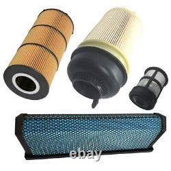 Oil & Air Fuel Filter Kit For DD13/DD15/DD16 Engines Freightliner Western Star