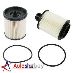 Oil Filter TP1003 & Fuel Filter P1015 For 2014 2015 Chevy Cruze 2.0L Diesel
