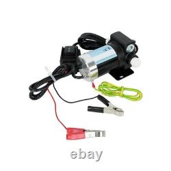 Oil Fuel Transfer Pump 12V Kit with Hoses&Nozzle for Gasoline Diesel Kerosene