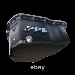 Oil Pan Kit Mobil Oil/Sealant/PPE Black Deep Pan & Filter For 01-10 6.6L Duramax