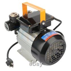 Oil Pump AC 110V 550W Electric Self Prime Fuel Diesel With Aluminum Casing