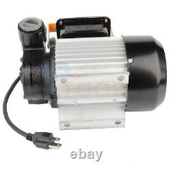 Oil Pump AC 110V 550W Electric Self Prime Fuel Diesel With Aluminum Casing