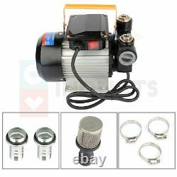 Oil Pump AC 110V Electric Transfer With Aluminum Casing Self Prime Fuel Diesel