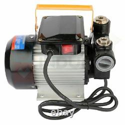 Oil Pump AC 110V Electric Transfer With Aluminum Casing Self Prime Fuel Diesel