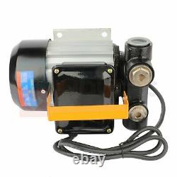 Oil Pump AC 110V Electric Transfer With Aluminum Casing Self Prime Fuel Diesel