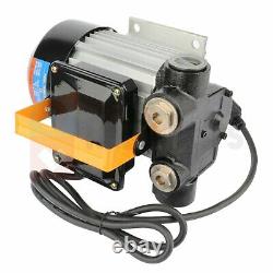 Oil Pump AC 110V Electric Transfer With Aluminum Casing Self Prime Fuel Diesel