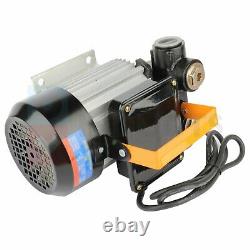 Oil Pump AC 110V Electric Transfer With Aluminum Casing Self Prime Fuel Diesel