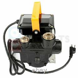 Oil Pump AC 110V Electric Transfer With Aluminum Casing Self Prime Fuel Diesel