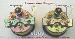 Oil Temp Amp Tachometer Fuel Gauge Set for FARMALL IH INTERNATIONAL 340 DIESEL