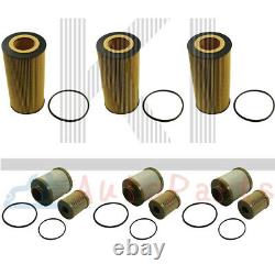 Oil and Fuel Filter 3 sets of FD4616 + FL2016 Fit For Ford 6.0L Turbo Diesel