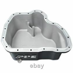 PPE Black Deep Oil Pan With ACDelco Filter & RTV Sealant For 11-16 6.6L Duramax