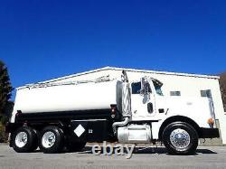 Peterbilt 378 Tandem Axle Tanker Tank Oil Fuel Pumper Delivery Transport Truck